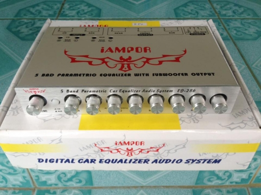 ปรี5แบน impor กลางแหลมจัดเบสหนัก สภาพใหม่ไม่เคยติดตั้ง ขาย 1150 บาท