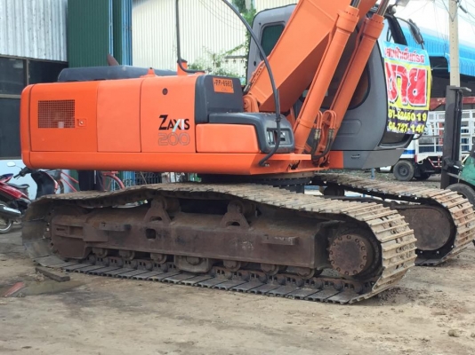 แสงฟ้าเต๊นท์รถ/// ขายรถแม็คโค HITACHI-ZX200 พร้อมทะเบียน ใช้งาน 8935 ช.ม ปี56