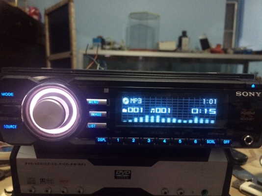 SONY CDX-GT71W รุ่นใหญ่ MP3-RW CD-RW FMคลื่นไทย AUX ปรีเอ้า3ชุด Bus Audio in1ชุด ไฟปุ่ม2สี หน้าจอไฟฟ้า ปรับระดับได้3ระดับ กราฟฟิกหน้าจอ สภาพสวย มือ2 อเมริกา