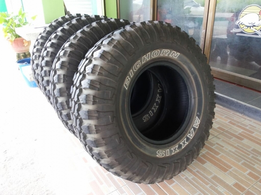 ขายยาง mud maxxis bighorn 762 ขนาด 33x12.5 ขอบ 15 ปี 2014