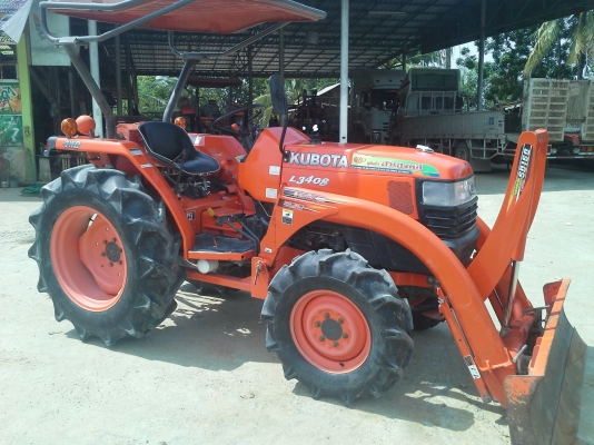 ขาย แทรกเตอร์ KUBOTA L3408 ถูกๆ สวยๆ สภาพเดิมๆรถใช้งานน้อยคับ