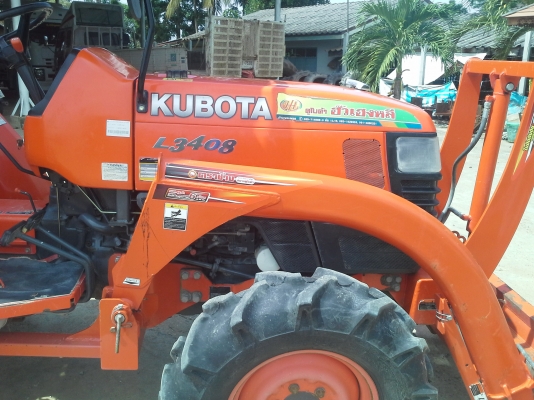 ขาย แทรกเตอร์ KUBOTA L3408 ถูกๆ สวยๆ สภาพเดิมๆรถใช้งานน้อยคับ