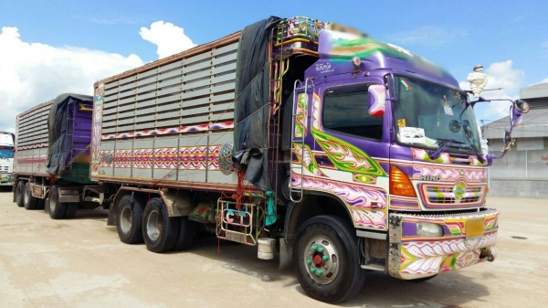 ขายดาวน์รถพ่วง 22 ล้อ แม่.ลูก กระบะเนียมคอกเกษตรดั้ม HINO 344 ปี.54 ราคา.700000 รถใช้งานอยู่ สนใจนัดดูรถได้เลย