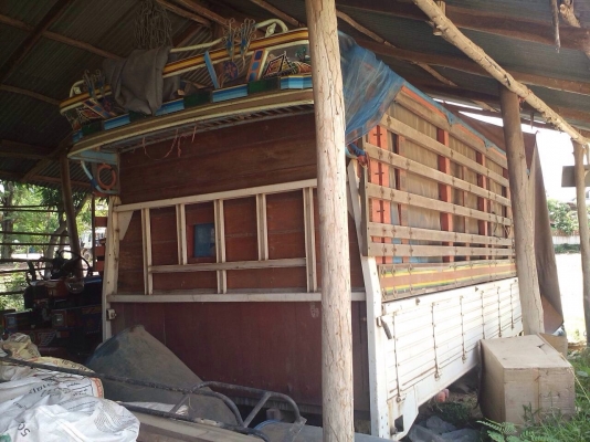 ขายด่วน กะบะคาร์โก้ ข้างไม้เต็ม ยาว 5.20 ม.ถอดจาก ฮีโร่ดูโทล 420