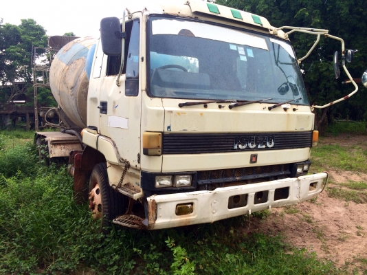 ขายด่วน รถโม่ปูน สิบล้อสองเพลา พร้อมใช้งาน  เอกสารพร้อม