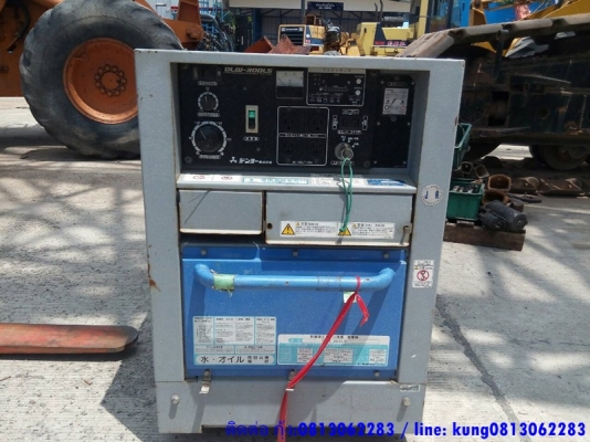 เครื่องเชื่อมและปั่นไฟ DLW-300LS 280A. 2-6mm. นำเข้าจากญี่ปุ่น ยังไม่เคยใช้ในไทย โทร.กุ้ง:0813062283
