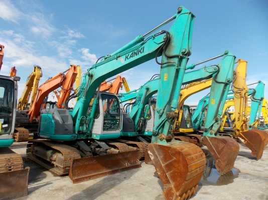 มาใหม่อีกแล้วรถขุด KOBELCO SK135SR พร้อม line หัวเจาะ