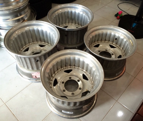 ขายล้อ CENTERLINE ขอบ 15 หน้า10 หลัง12 6 รูกระบะ ออฟลึกสุดตาราง ประมูลจากญี่ปุ่น