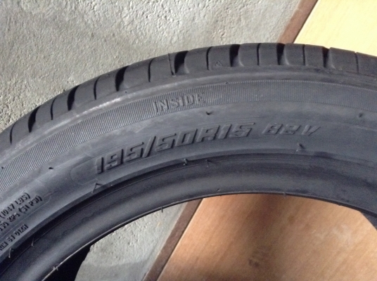 ยางใหม่Diamondback195/50/15ชุดละ 4500 ถูกสุดๆมีชุดเดียว