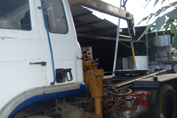 * ขายหัวลากนิสสัน เพลาเดียว เครื่อง PE6 ทะเบียนพร้อมโอน ติดเครน ขาย 430,000.-บาท