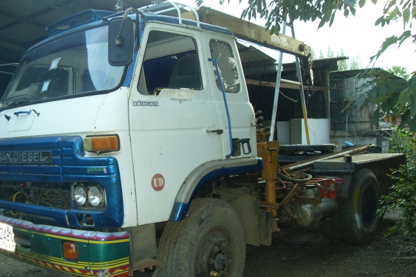 * ขายหัวลากนิสสัน เพลาเดียว เครื่อง PE6 ทะเบียนพร้อมโอน ติดเครน ขาย 430,000.-บาท