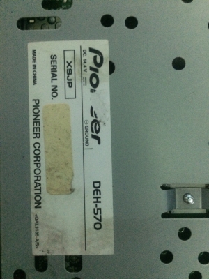 Pioneer DEH-570 USB IPOD MP3-RW CD-RW AUX ปรีเอ้า1ชุด ไฟ7สี สภาพสวย มือ2 ญี่ปุ่น Pioneer DEH-570 USB IPOD MP3-RW CD-RW AUX ปรีเอ้า1ชุด ไฟ7สี สภาพสวย มือ2 ญี่ปุ่น