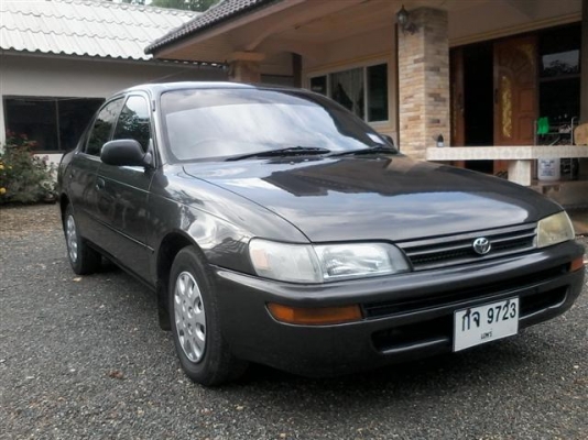 ขายโคโรล่า 1.3 GL โฉมสามห่วงเอกสารพร้อมโอนภาษีเต็มสวยทั้งภายนอกและภายในเครื่องดีช่วงล่างดีแอร์เย็นเจ้าของรักษาดี