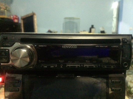 KENWOOD U353S USB IPOD MP3-RW CD-RW AUX ปรีเอ้า1ชุด สภาพสวย มือ2 ญี่ปุ่น