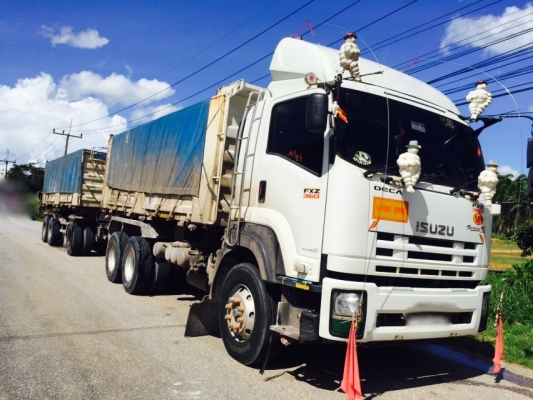 รถอีซูซุ 10 ล้อดั้ม FXZ 360 แรงม้า. ปี 55 , ( ขายแม่ , ลูก. ) , ( รถวิ่ง 27x,xxx กม. )   สนใจติดต่อ  081 - 6079515