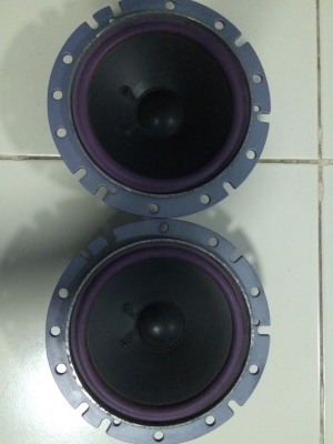 ลำโพง ADDZEST SRT1621S รุ่นค่อนข้างใหญ่ 6.5นิ้ว 130W โครงหล่อ กรวยโพลี เสียงกลางชัด เบสแน่นมาก มือ2 ญี่ปุ่น