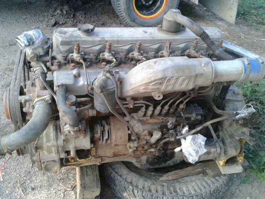 ขายเครื่องฮีโน่HO7Dเทอร์โบ เครื่องแน่นยกลงจากรถเกี่ยวพร้อมใช้