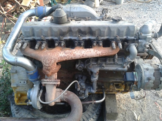 ขายเครื่องฮีโน่HO7Dเทอร์โบ เครื่องแน่นยกลงจากรถเกี่ยวพร้อมใช้