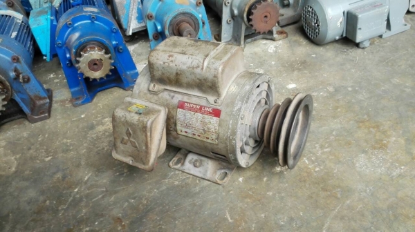 ====== Sold Out!! ======  มอเตอร์ Mitsubishi 1 HP. 1450 RPM. 220V. ไฟบ้าน วิ่งเงียบจัด!! จัดส่งทั่วประเทศ!! 089-2499-123 นครปฐม