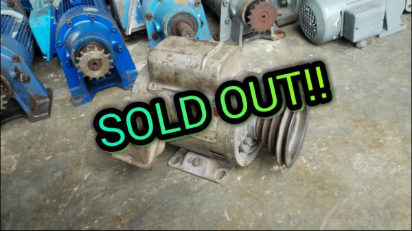 ====== Sold Out!! ======  มอเตอร์ Mitsubishi 1 HP. 1450 RPM. 220V. ไฟบ้าน วิ่งเงียบจัด!! จัดส่งทั่วประเทศ!! 089-2499-123 นครปฐม