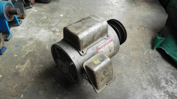 ====== Sold Out!! ======  มอเตอร์ Mitsubishi 1 HP. 1450 RPM. 220V. ไฟบ้าน วิ่งเงียบจัด!! จัดส่งทั่วประเทศ!! 089-2499-123 นครปฐม