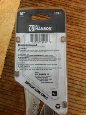 คีมล็อค C.H. HANSON คีมล็อค C.H. HANSON