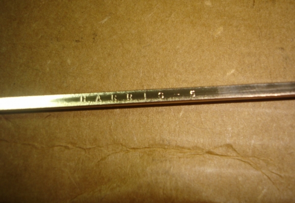 ขายลวดเงินเชื่อม 5\% HARRIS แบบแบน (Silver Brazing Alloys)1.3x3.2