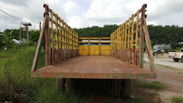 ขายสารี่ลากอ้อย 8 ล้อ ยาว 6 เมตร สภาพพร้อมบรรทุก เหล็กฉากแข็งแรง ราคาต่อรองได้ครับ ขายสารี่ลากอ้อย 8 ล้อ ยาว 6 เมตร สภาพพร้อมบรรทุก เหล็กฉากแข็งแรง ราคาต่อรองได้ครับ