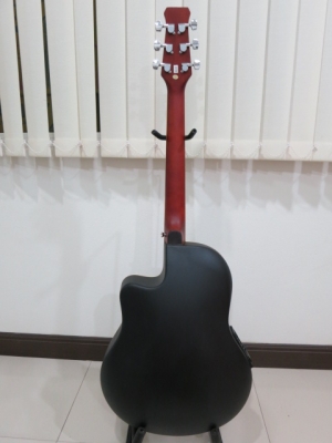 กีต้าร์โปร่งหลังเต่าไฟฟ้า Martin Smith R-202 ตัวใหญ่ ลายเสือ EQ ถ่าน 4 ช่อง ของใหม่