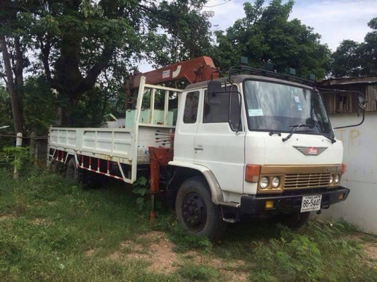 หกล้อ ฮีโน่ FF176-EH700 เครน 3ตัน 4ปอก 3ชัก ช่วงยาว 7.20ม สภาพดีสวยพร้อมใช้งาน ทะเบียนพร้อมโอน