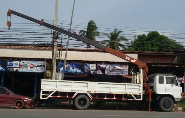 หกล้อ ฮีโน่ FF176-EH700 เครน 3ตัน 4ปอก 3ชัก ช่วงยาว 7.20ม สภาพดีสวยพร้อมใช้งาน ทะเบียนพร้อมโอน หกล้อ ฮีโน่ FF176-EH700 เครน 3ตัน 4ปอก 3ชัก ช่วงยาว 7.20ม สภาพดีสวยพร้อมใช้งาน ทะเบียนพร้อมโอน