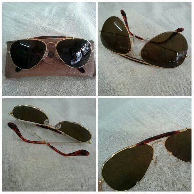 อภิมหาอมตะแว่นตา B&amp;L Ray-Ban Outdoorsman Tortuga USA