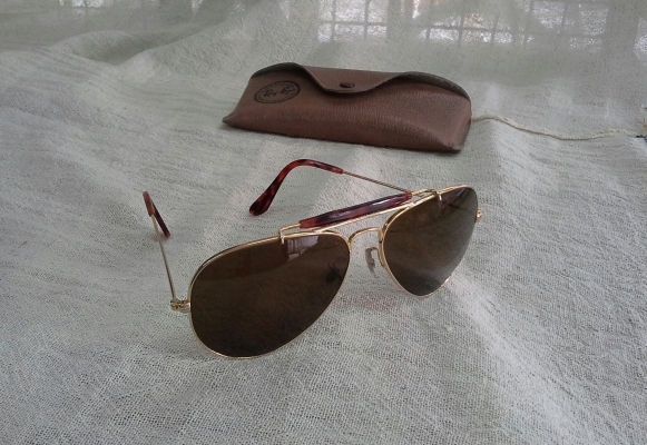 อภิมหาอมตะแว่นตา B&amp;L Ray-Ban Outdoorsman Tortuga USA