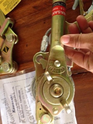 รอกโยกสลิงพร้อมตัวจับ