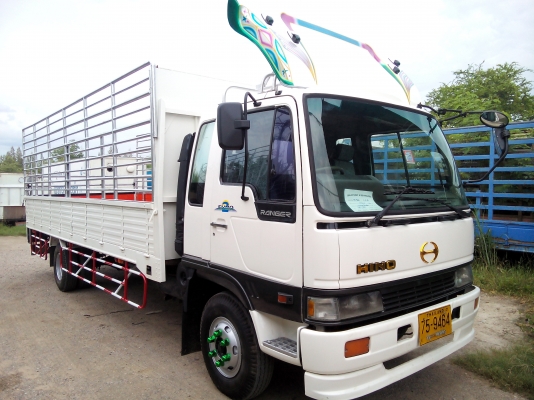 6 ล้อใหญ่  *Euro.2*  HINO *สมอทอง* FD 195 แรงม้า * ยาว 6.00 ม.*  รถสวยเดิม+สวยจริง+สภาพพร้อมใช้งาน * มีเล่มพร้อมโอน *