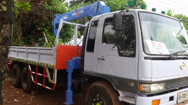 ขายรถบรรทุก10 ล้อ ติดเครน 3.4 ตัน 4 ปอกHINO FL3H 195 เบรคทิพพี่ พวงมะลัยพาวเพอร์ สภาพพร้อมใช้งาน K.อู๊ด 081-2995537 ขายรถบรรทุก10 ล้อ ติดเครน 3.4 ตัน 4 ปอกHINO FL3H 195 เบรคทิพพี่ พวงมะลัยพาวเพอร์ สภาพพร้อมใช้งาน K.อู๊ด 081-2995537