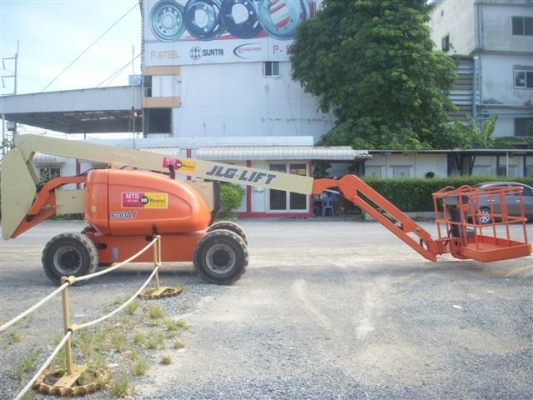 ขายรถกระเช้า JLG บูมศอก 600AJ สูง 18.46 เมตร  มือสอง ปรับสภาพแล้ว พร้อมใช้งาน ราคาถูกสุดๆ