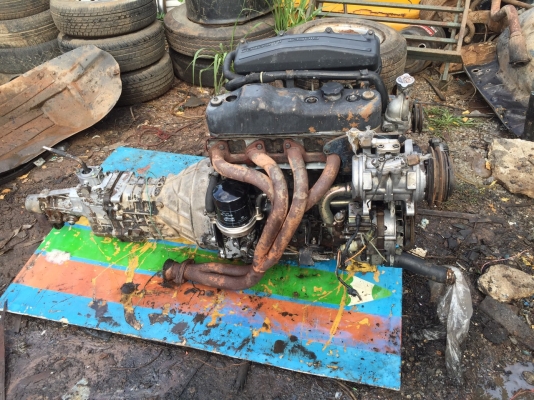 ขายเครื่องมังกรดำ  ISUZU 4-JA1 พร้อมเกียร์