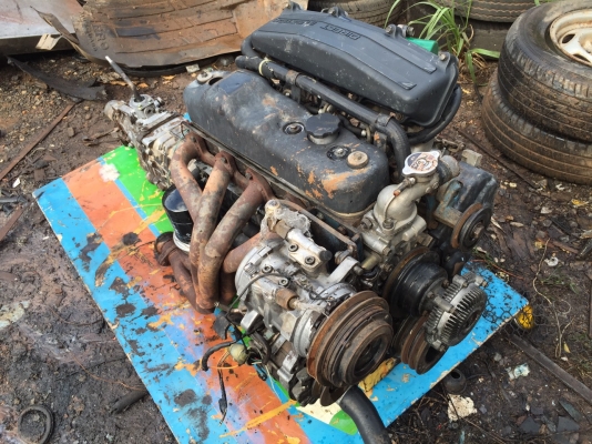 ขายเครื่องมังกรดำ  ISUZU 4-JA1 พร้อมเกียร์