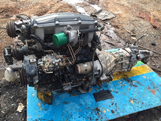 ขายเครื่องมังกรดำ  ISUZU 4-JA1 พร้อมเกียร์