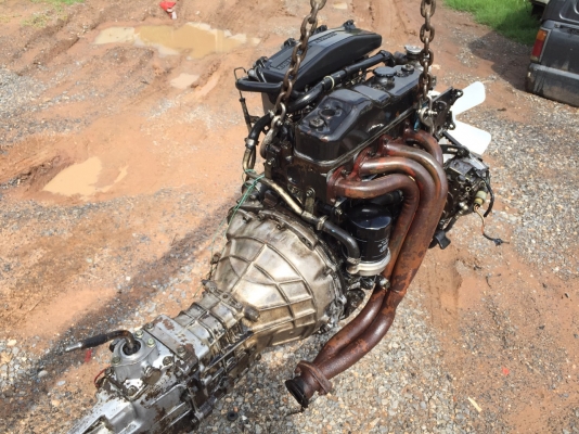 ขายเครื่องมังกรดำ  ISUZU 4-JA1 พร้อมเกียร์