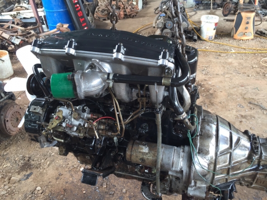 ขายเครื่องมังกรดำ  ISUZU 4-JA1 พร้อมเกียร์