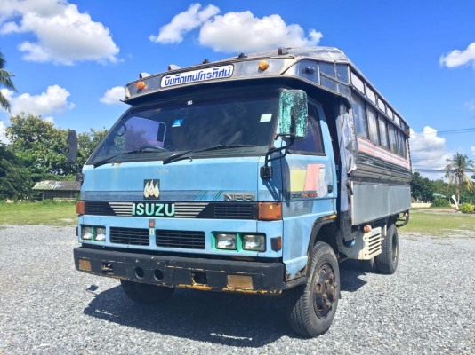 ขายรถ  6 ล้อ  อีซูซุ บรรทุก  NPR58L  วางเครื่องใหม่ 4HG1  130 แรง  ปี 1998  พวงมาลัยเพาเวอร์  ยาว 4.30 เมตร ช่างล่าง F  หน้า-หลัง