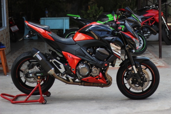 Z800 2014 รถกริฟ ท่อleovine วิ่ง3000 Z800 2014 รถกริฟ ท่อleovine วิ่ง3000