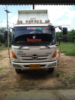 ขายหกล้อดั๊มพ์ดิน HINO ปี55