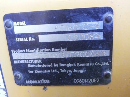 KOMATSU PC160-8