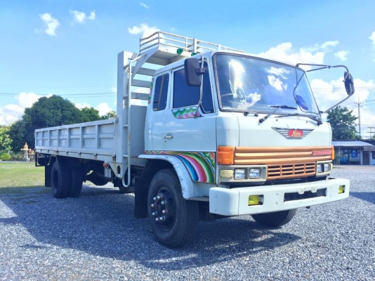ขาย HINO 6 ล้อใหญ่ รุ่น FG 195 B เลขเครื่อง HO7C   185 แรง ยาว 6.50 ม. ปี 1995 พวงมาลัยเพาเวอร์