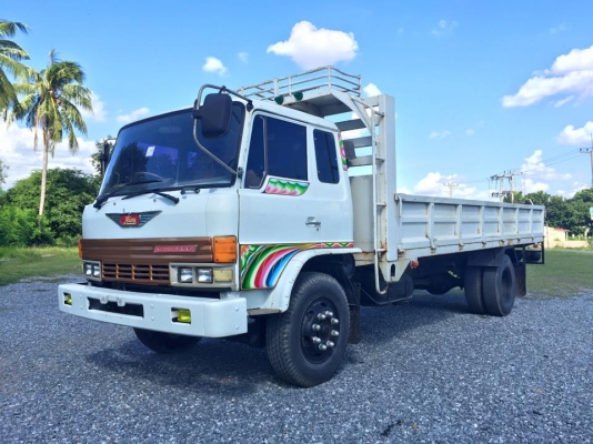 ขาย HINO 6 ล้อใหญ่ รุ่น FG 195 B เลขเครื่อง HO7C   185 แรง ยาว 6.50 ม. ปี 1995 พวงมาลัยเพาเวอร์