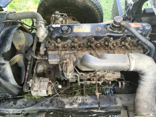 ขาย HINO 6 ล้อใหญ่ รุ่น FG 195 B เลขเครื่อง HO7C   185 แรง ยาว 6.50 ม. ปี 1995 พวงมาลัยเพาเวอร์