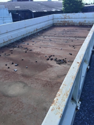 ขาย HINO 6 ล้อใหญ่ รุ่น FG 195 B เลขเครื่อง HO7C   185 แรง ยาว 6.50 ม. ปี 1995 พวงมาลัยเพาเวอร์